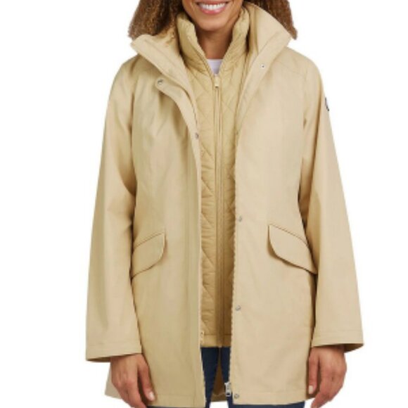 Lands' End Jackets & Blazers - Lands' End Women's 3-in-1 Systems Jacket Tan  Size XL New Without Tags